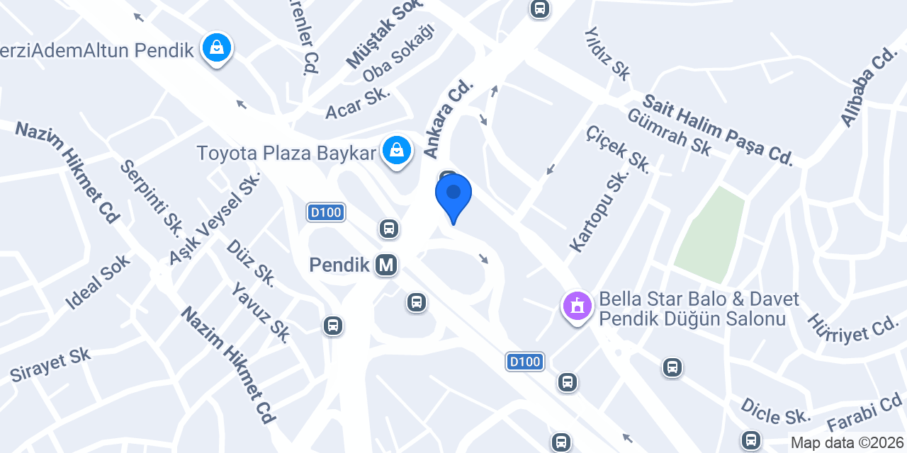 Rent Go Pendik konumu