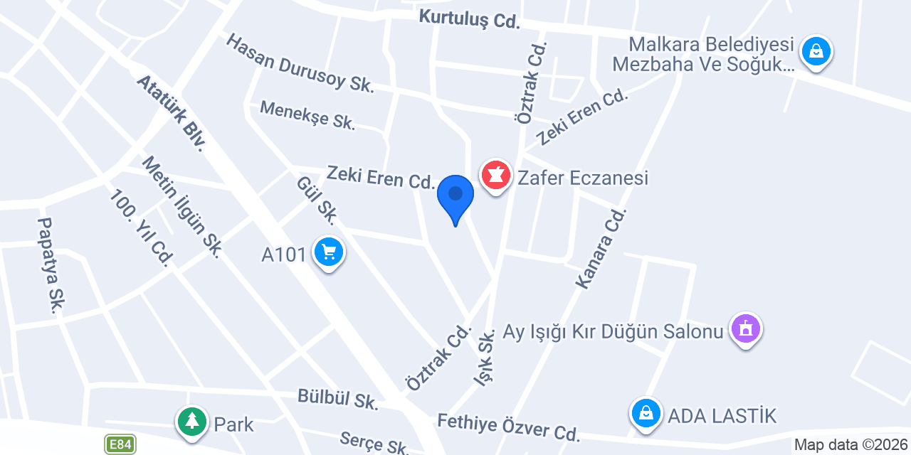 Ayten Orhan Balkan Anaokulu konumu