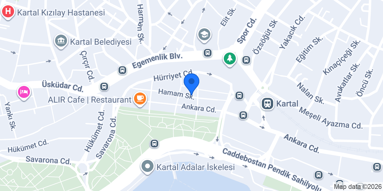 Aqualife Kartal konumu
