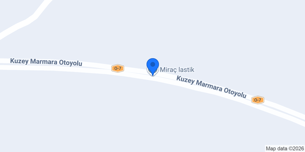 Miraç lastik konumu