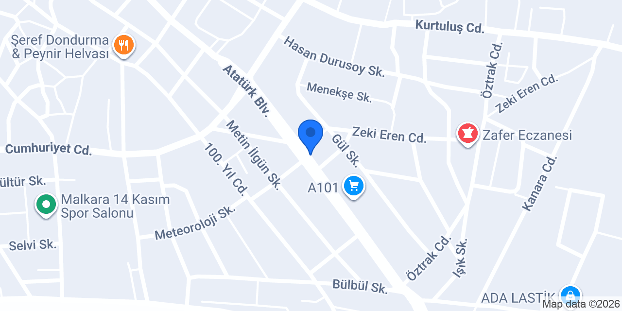 Dinçer Elektrik konumu