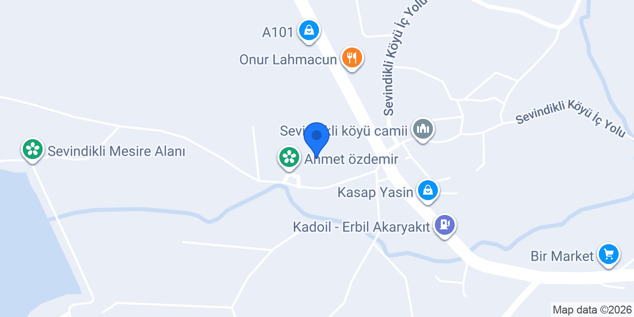 Sevindikli Köyü Muhtarlığı konumu
