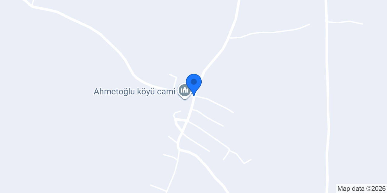 Ahmetoğlu Köyü Muhtarlığı konumu
