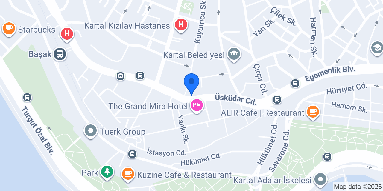 Dental Studio Kartal konumu