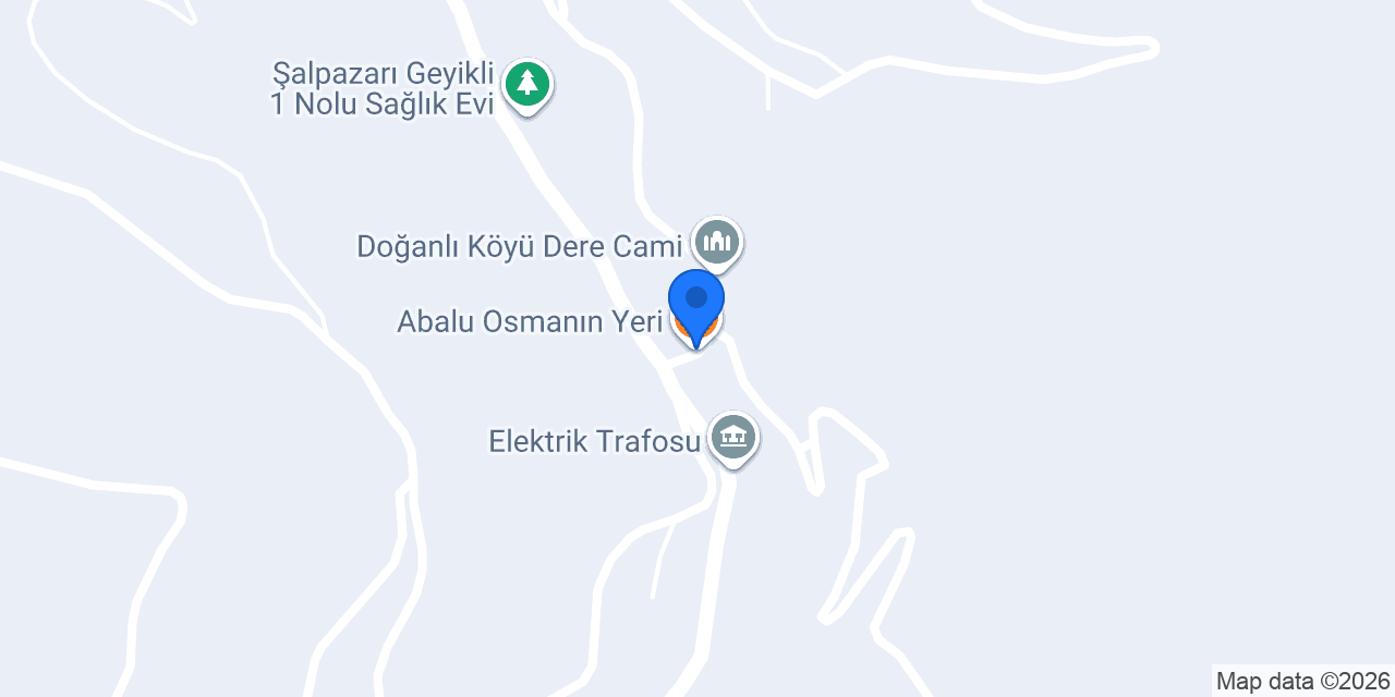 Abalu Osmanın Yeri konumu
