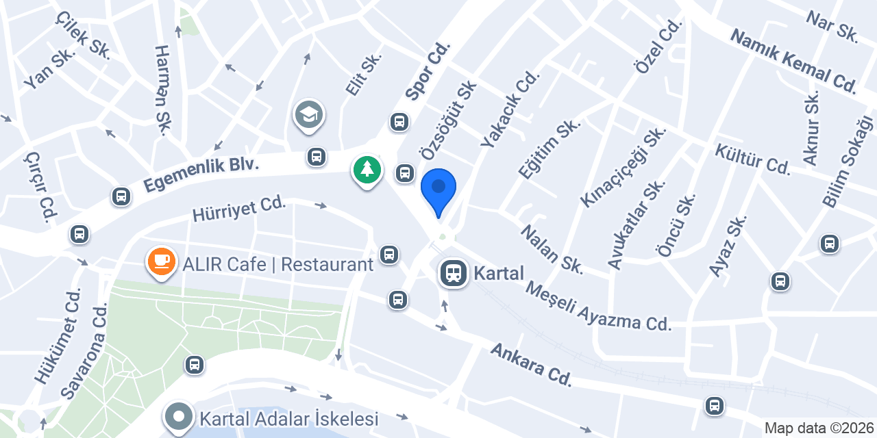 DOZZE COFFEE KARTAL konumu