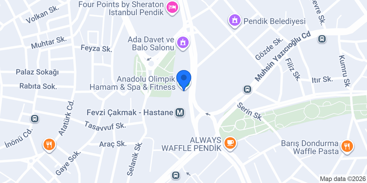 ANADOLU KADINLAR HAMAMI konumu