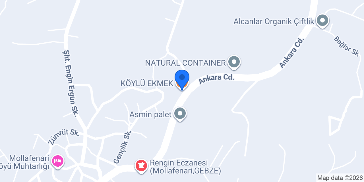 KÖYLÜ EKMEK konumu