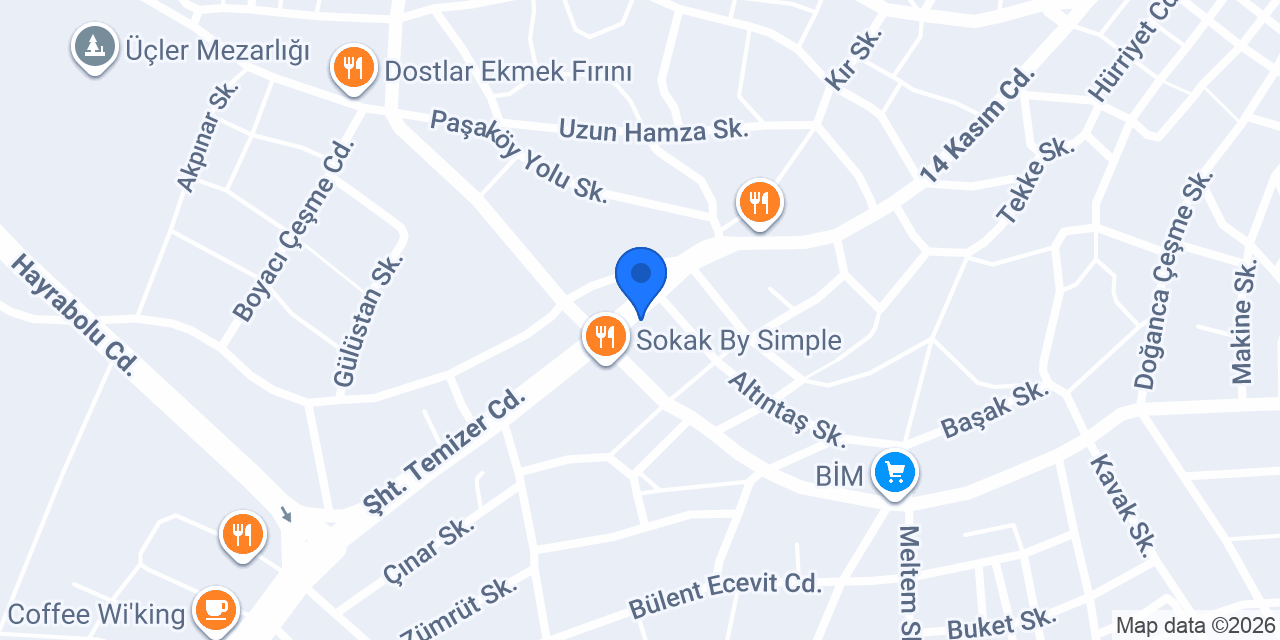 Tuna balık evi konumu