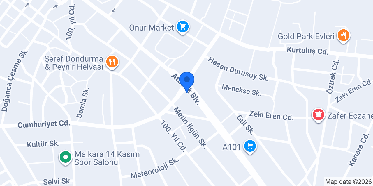 ÜZMEZ MÜHENDİSLİK MALKARA konumu