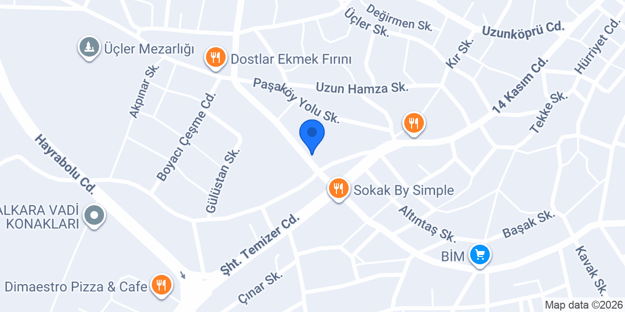 Malkara Turanlı Mühendislik & Doğalgaz konumu