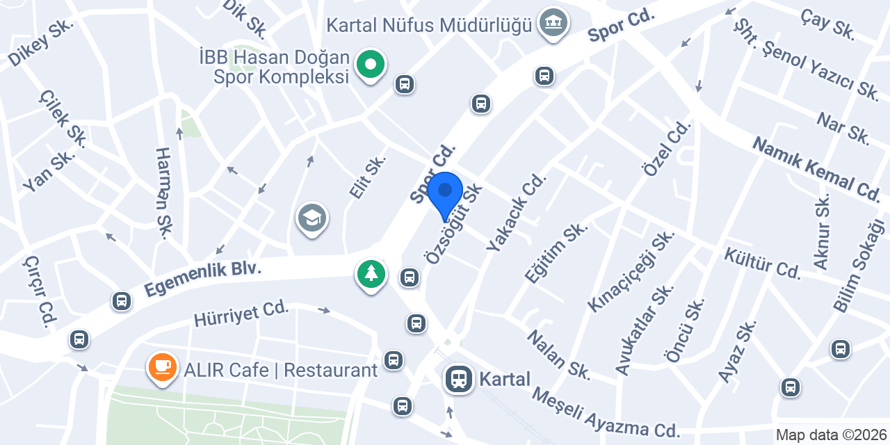 Espark Cafe konumu