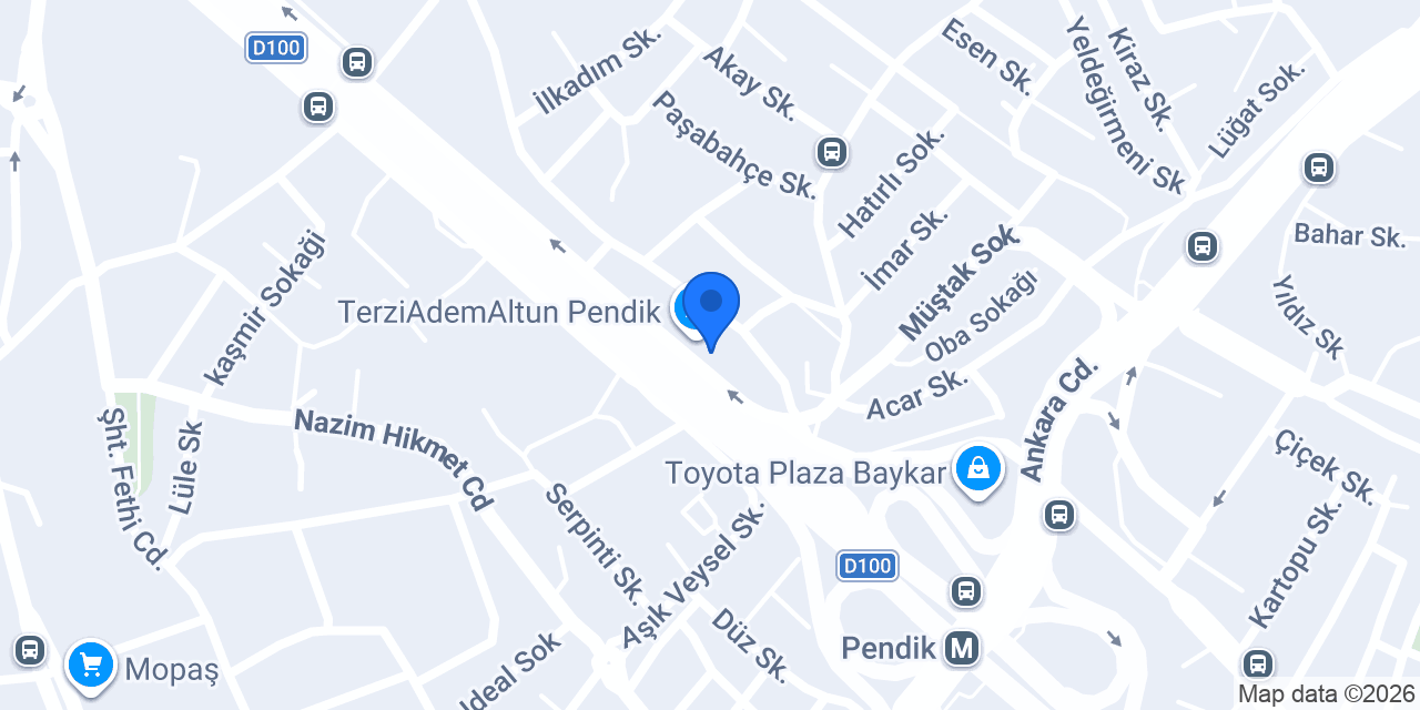 TAM Finans - Pendik Şubesi konumu