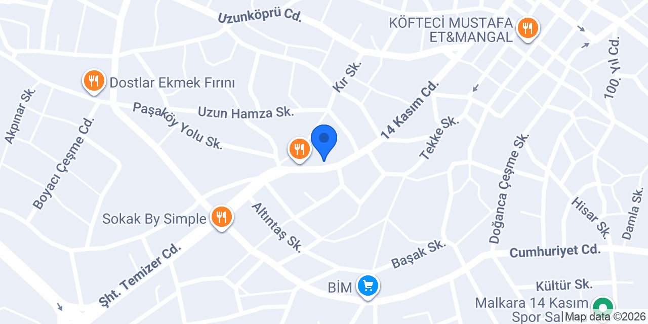 Delta Veteriner Kliniği konumu