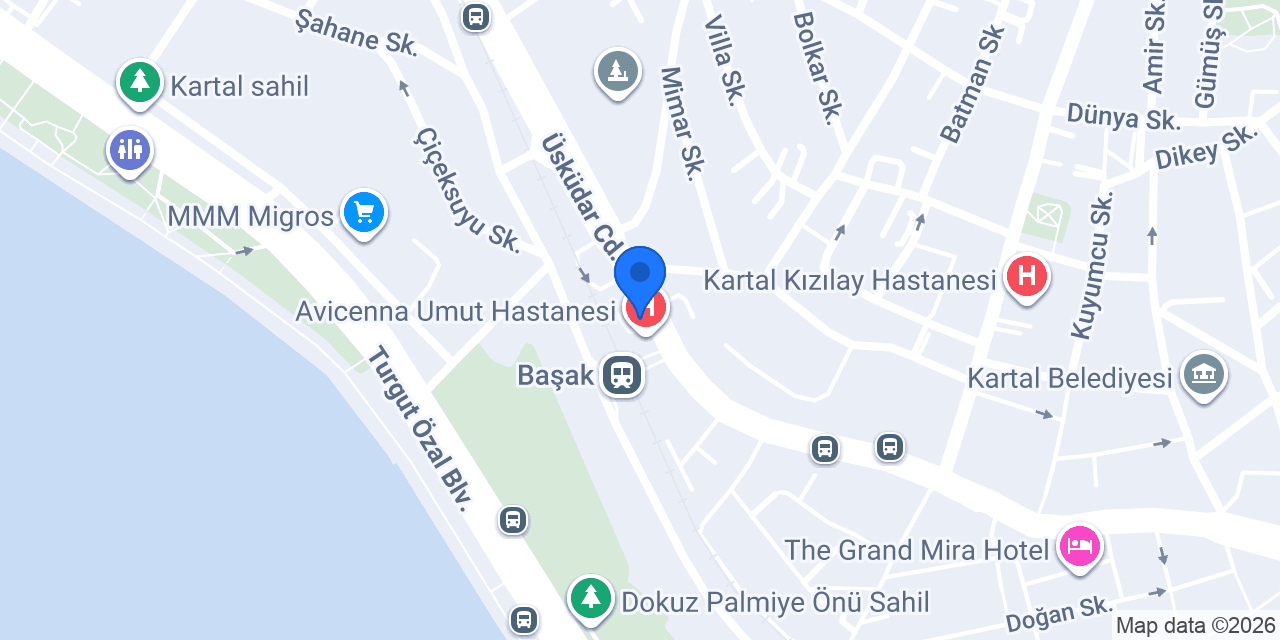 Op. Dr. Ali Doğan konumu