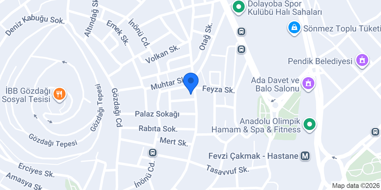 Gözdağı Süpermarket konumu