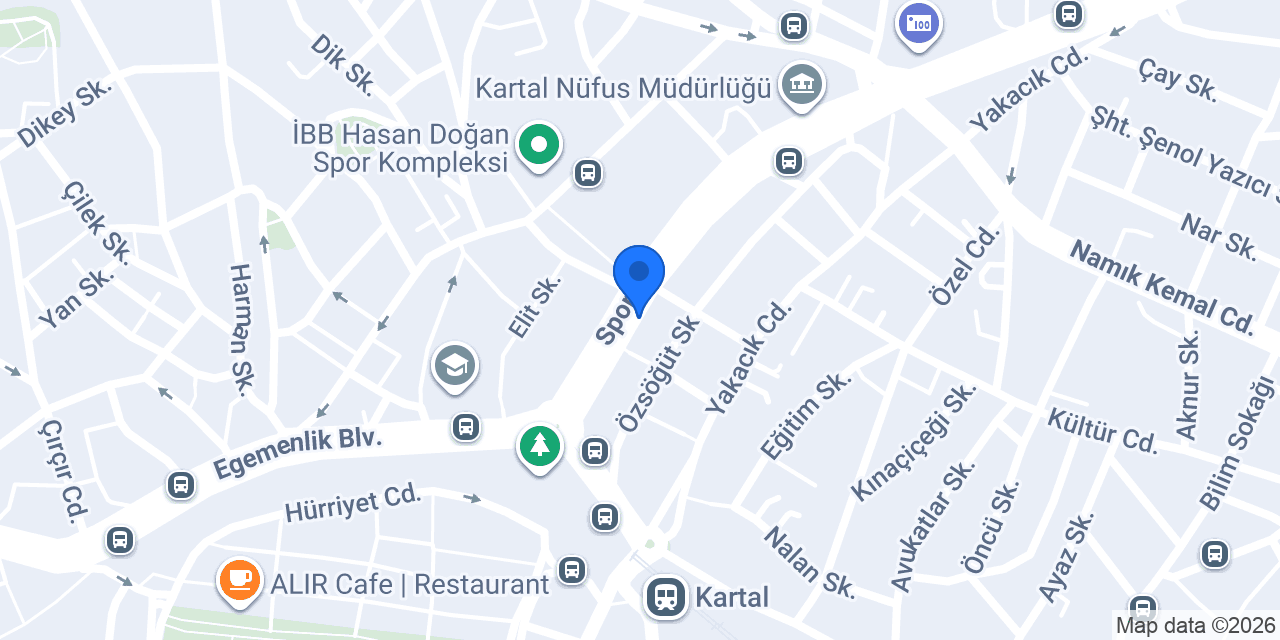 Kitap Dünyası konumu