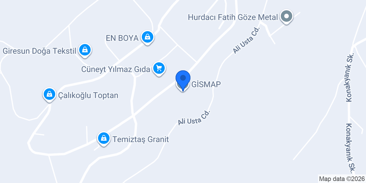 GİSMAP konumu