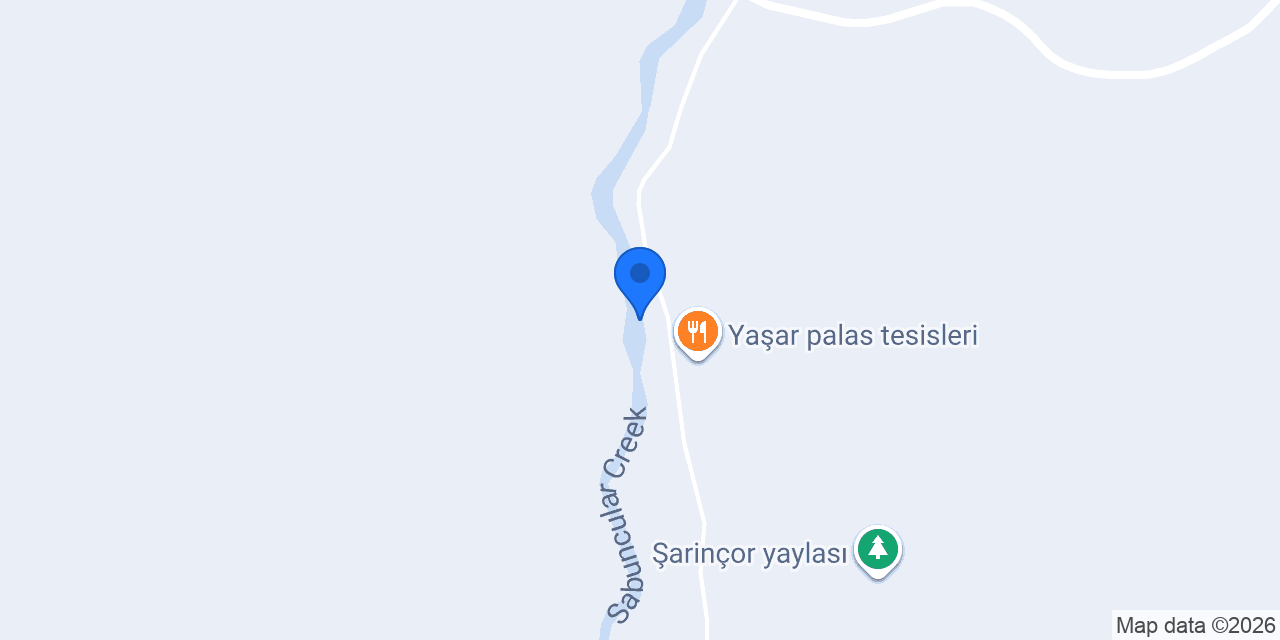 Şerinçor Tur Turizm Alabalık Tesisleri konumu