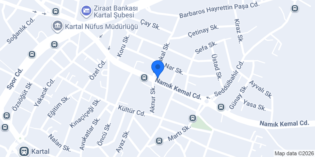 Irmak dondurma konumu