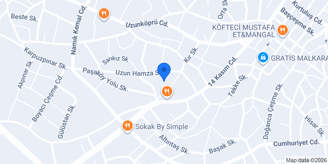Emel'in Mutfağı konumu