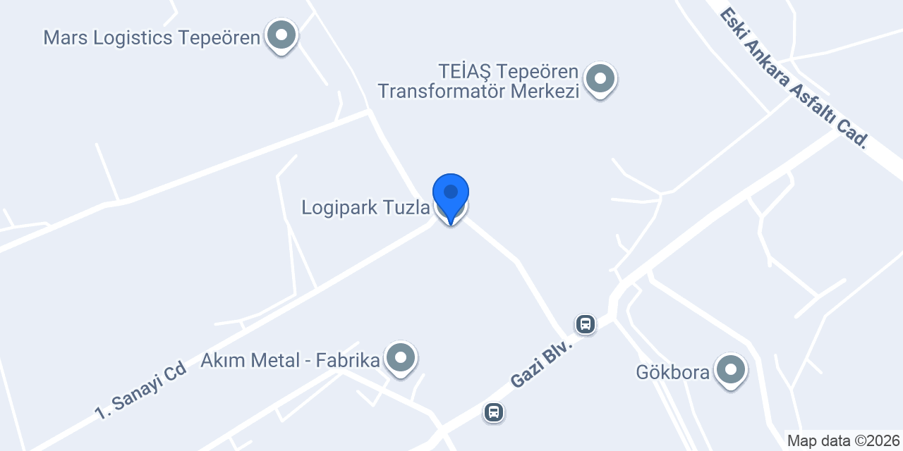 Logipark Tuzla konumu