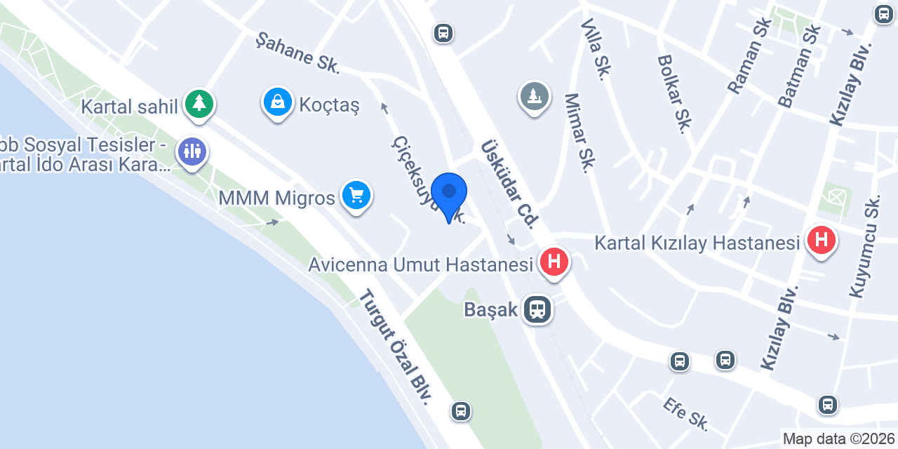 Dara Yapı San. Ve Tic. Ltd. Şti. konumu
