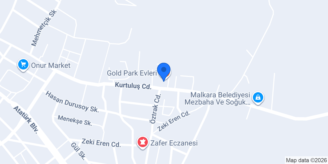 Malkara İlçe Tarım Müdürlüğü konumu