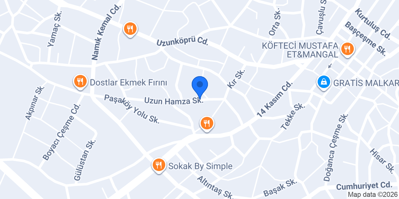 LİDER Pazarlama Malkara konumu