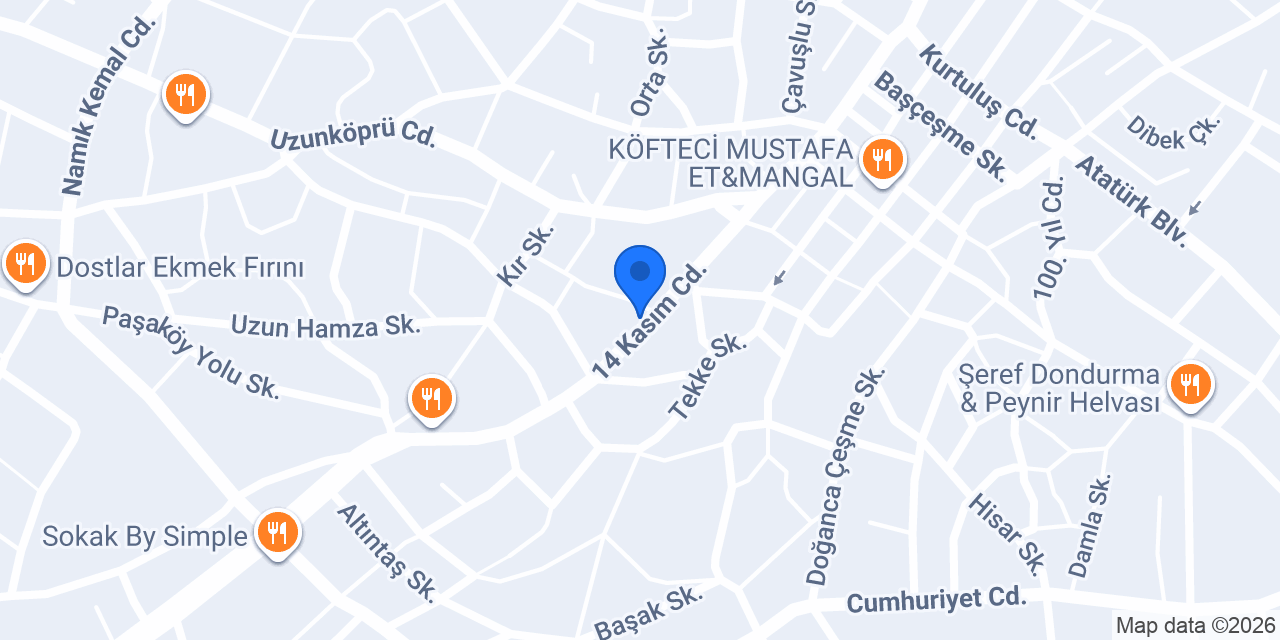 Güngörmez Kasap Et Mangal konumu