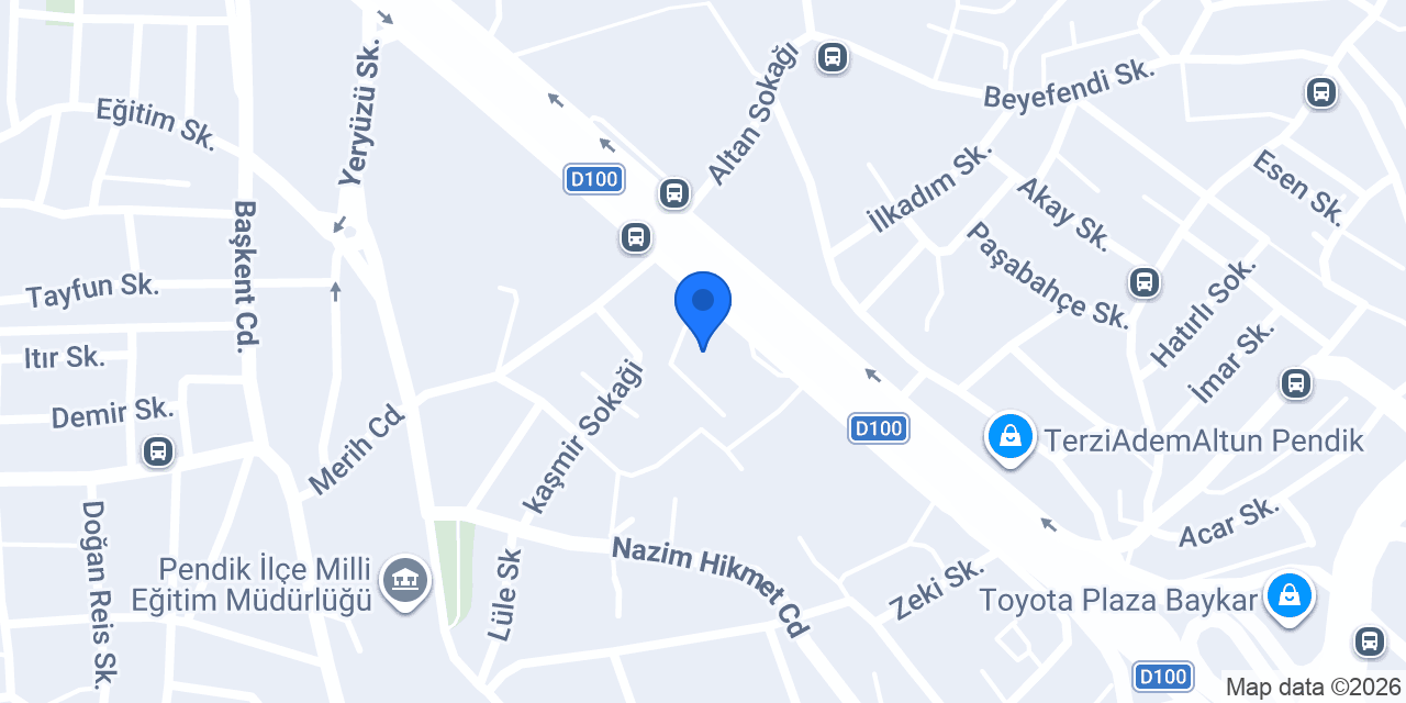 Koyuncuoğlu Ahşap Pendik Satış Deposu konumu