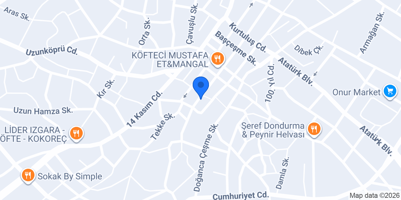 KERVAN PİDE BÖREK konumu