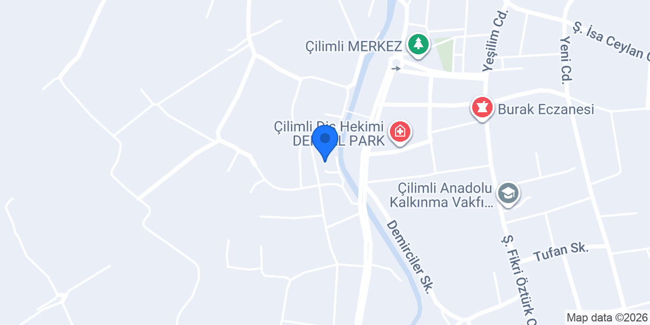 T.C. Çilimli Kaymakamlığı konumu
