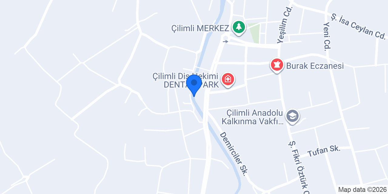 Çilimli İlçe Milli Eğitim Müdürlüğü konumu