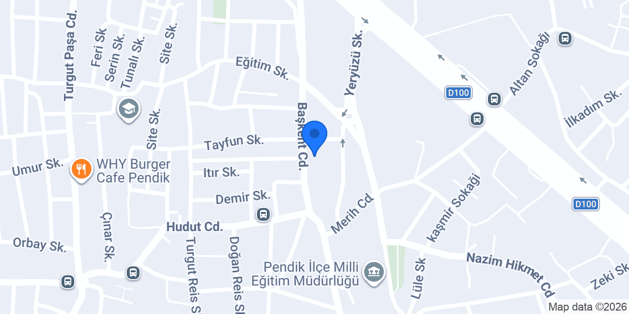 İNTERLAB Pendik konumu