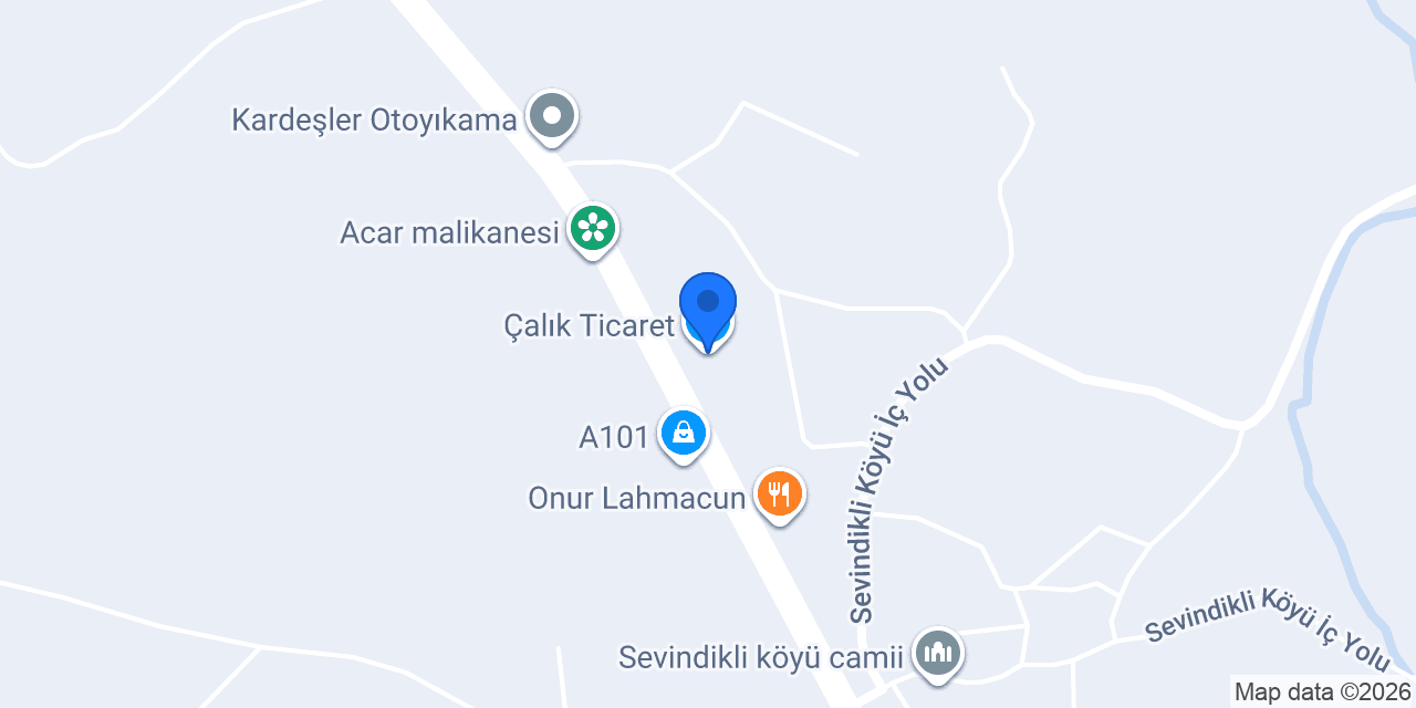 Çalık Ticaret konumu