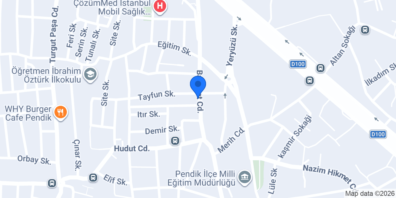 Çizgi Çiçekçilik konumu