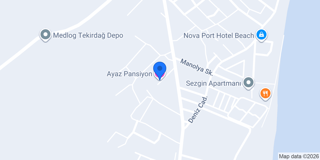 Ayaz Pansiyon konumu