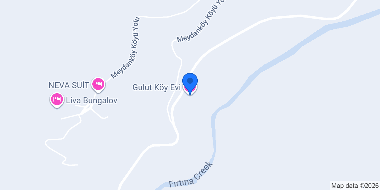 Gulut Köy Evi konumu