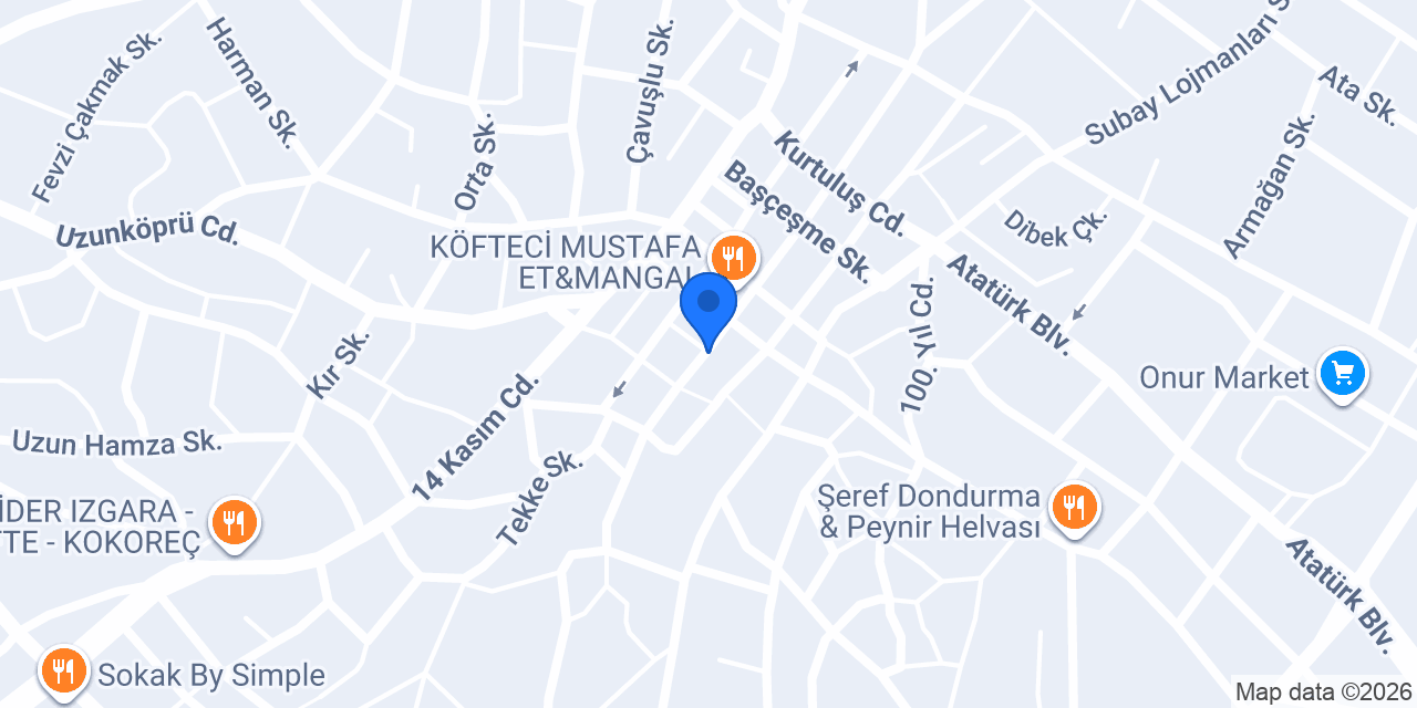 Esra Lokum Malkara Şubesi konumu