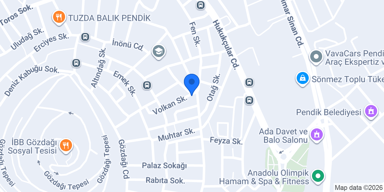 Papatyam Pastanesi konumu