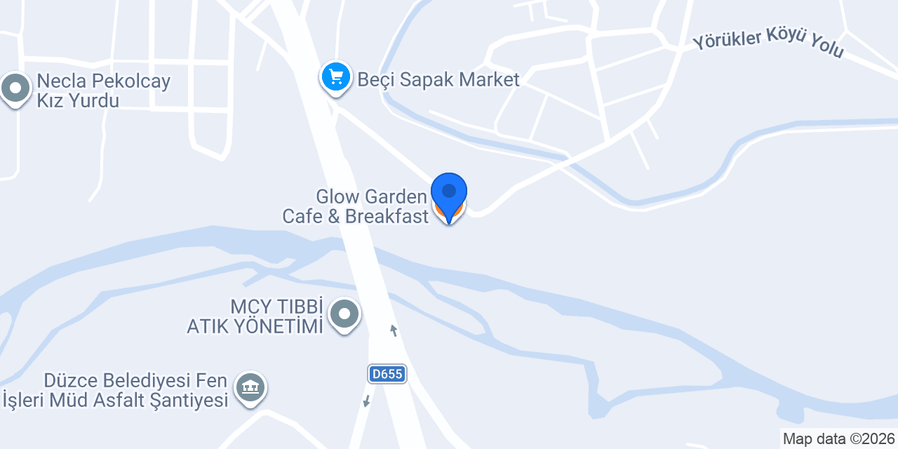 Glow Garden Cafe & Breakfast konumu