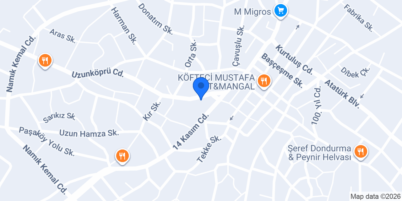 Ok Anahtar Çilingir konumu