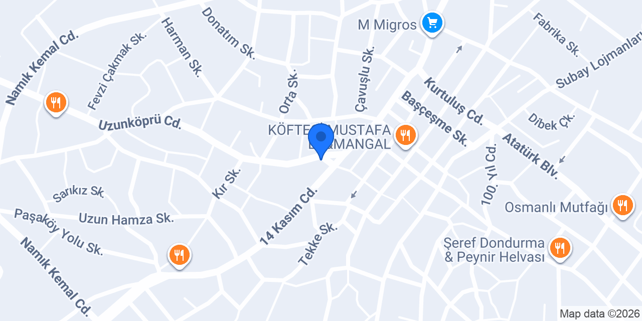 feslegen lahmacun konumu