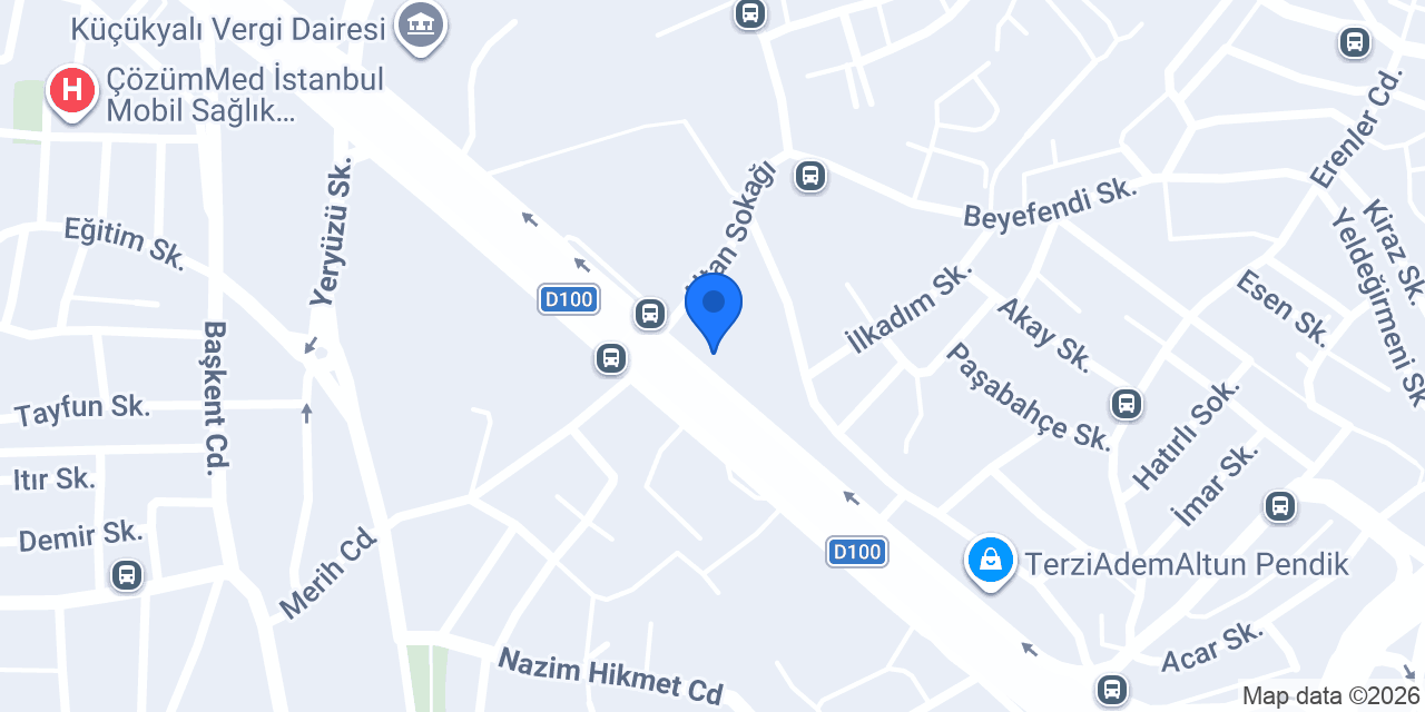 DenizBank Pendik E-5 Şubesi konumu