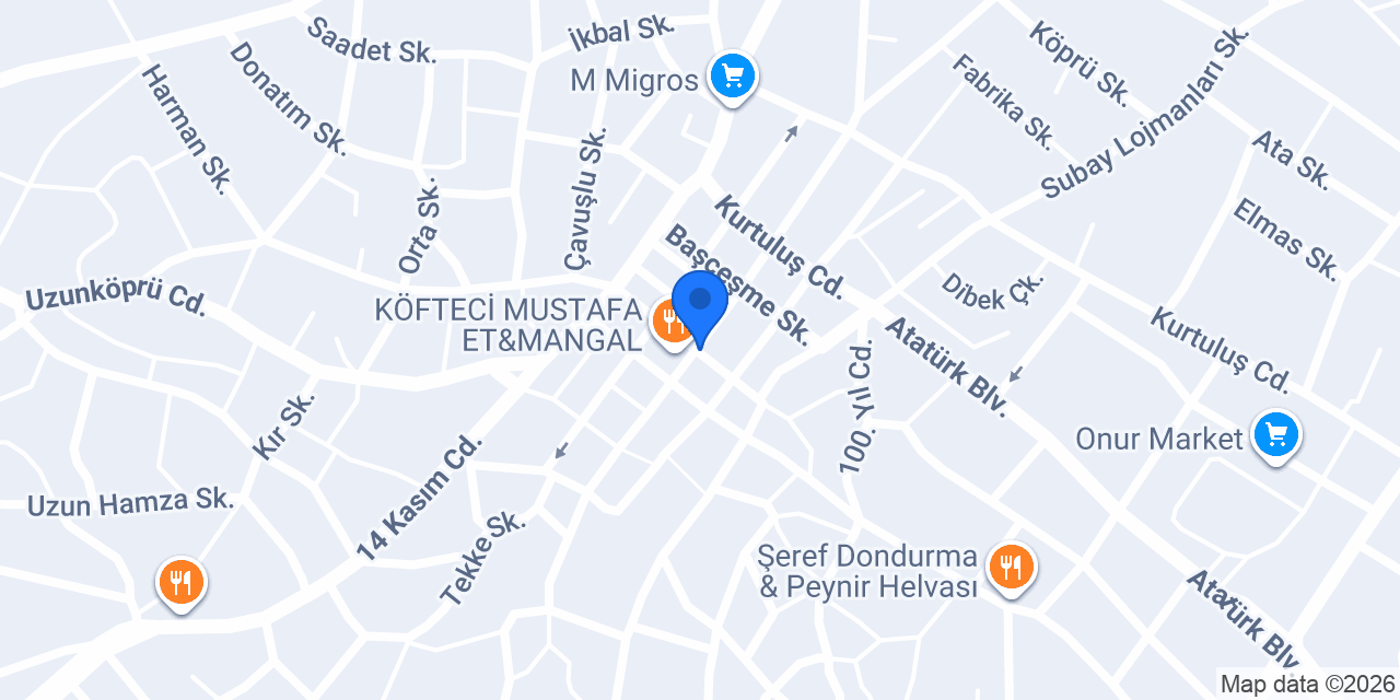 Oflas Lokantasi konumu