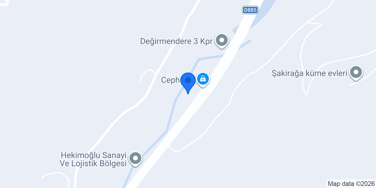 Trabzon Seramik Dünyası konumu