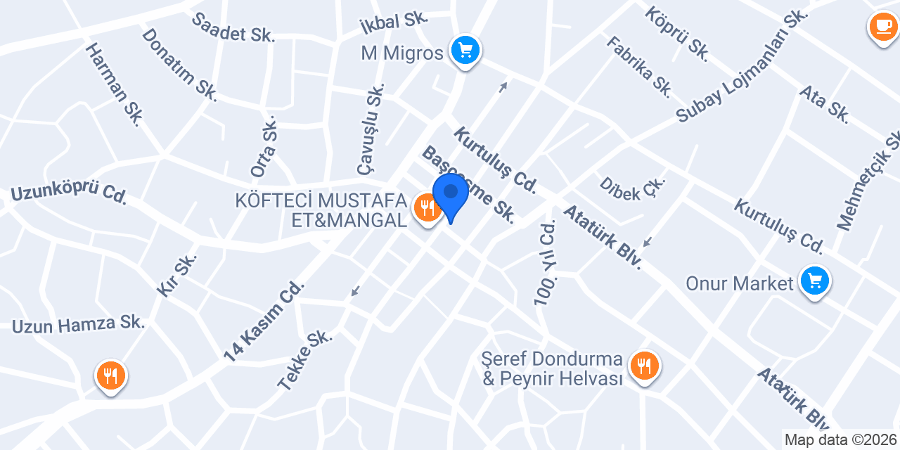 Merkez Döner konumu
