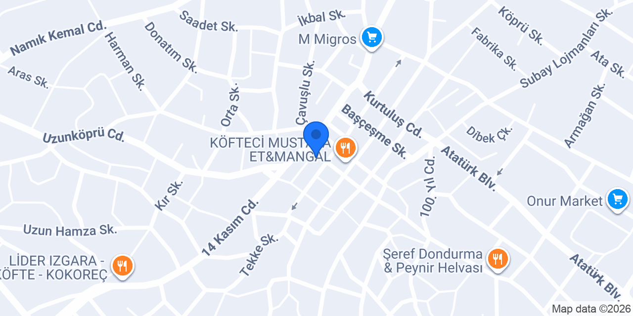 URKA Burger & Kafe konumu