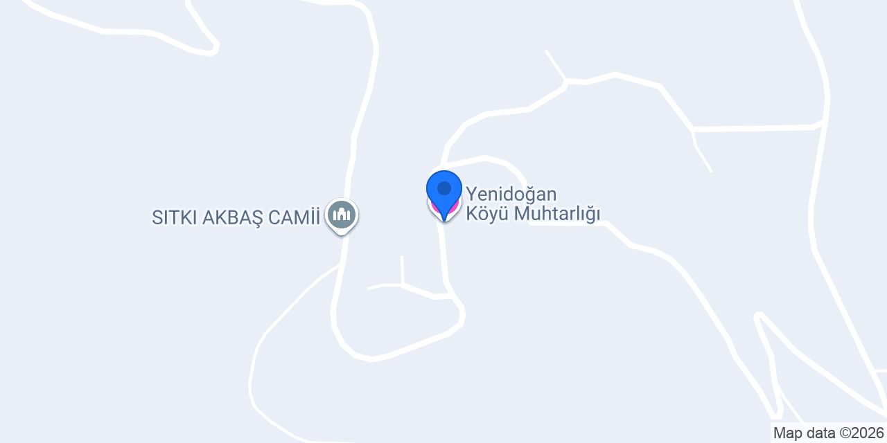 Yenidoğan Köyü Muhtarlığı konumu